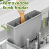 Ewaiira Stainless Steel Sink Caddy, Sponge Holder for Kitchen Sink