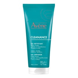 Limpiador Facial En Gel Purificador Piel Grasa 200ml Avène