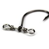 Unclesport 50 Pieces SpinShot Drop Shot Hook Swivel Fishing Hooks
