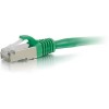 UD_C2G-30ft Cat6 Snagless Shielded (STP) Network Patch Cable - Green