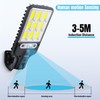 Solar Street Lights Outdoor Waterproof, Parking Lot Lights Dusk to