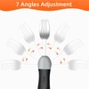 Forzaddik Comfort Grip Adaptive Utensils Spoons Forks Set,Provide Several Grasping