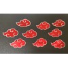 10 Pack Akatsuki Holo Foil Symbol Naruto Sticker Vinyl Decal