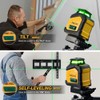 PREXISO 360 Laser Level 100Ft Dual Power Self Leveling Cross
