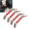 4Pcs Front Rear CVD Drive Shaft Coupler Set 1/10 Scale