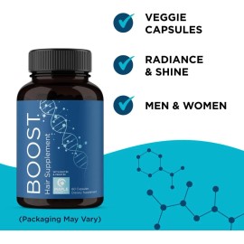 Crecimiento Del Cabello Con Suplemento De Biotina. Maple