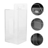 Alipis Acrylic Wall Mount Glove Dispenser Box Transparent Storage for