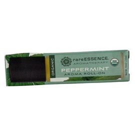 rareESSENCE Peppermint Aroma Roll On Pure Essential Oil Peppermint 0.33 oz