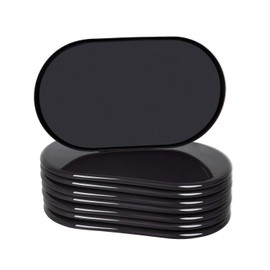 RCHYFEED 8 Pack Furniture Slider for Carpet 9-1/2 Inch, Furniture Sliders and Gliders 127 * 241mm, Reusable Furniture Sliding Pads for Effortlessly Moving Heavy Items, Floors Carpet Protectors Black