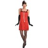 Ruby Flapper Dress Costume - Women L/XL, 1 Pc