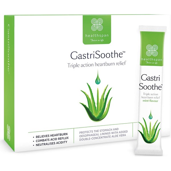 Healthspan Gastrisoothe Heartburn & Acid Reflux Relief – 24 Sachets