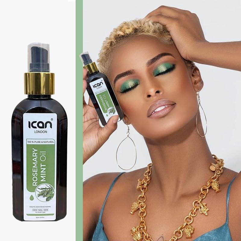 ican London Strengthening & Healthy Hair Growth Rosemary Mint Treatment