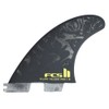 FCS 2 FT PG Tri-Fin Set Black-Acid L