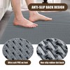 HOMBYS 47 x 32 Extra Large Shower Mat for Shower