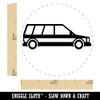 Station Wagon Family Car Vehicle Automobile Self-Inking Rubber Stamp Ink