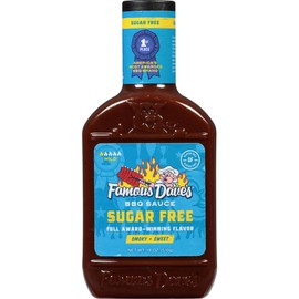 Famous Dave's - 1 pck, Sugar Free BBQ Sauce (18 oz.)
