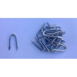 Galvanised Fence Staple - 15mm (100g Pack)