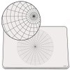 Polar Grid Lap Board, 11" x 17" x 1/8" Double