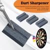 4 Pack Dart Sharpener V-Sharp Stone Darts Sharpener Tool for