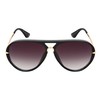 EDGEIWEAR Designer Inspired Fashion Aviator Sunglasses for Men Women Flat
