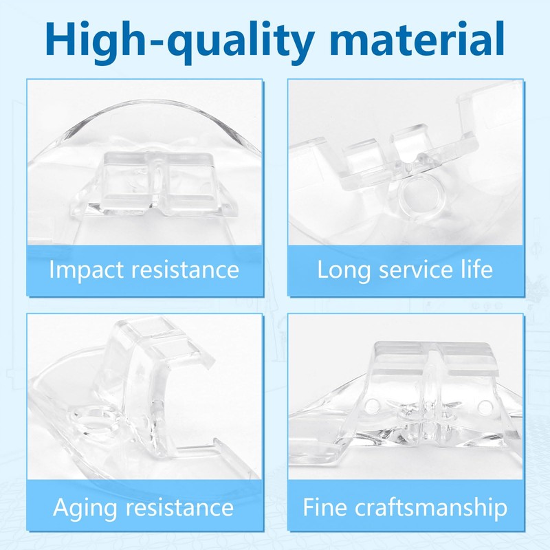 Three Pack Cordless Honeycomb Shade Lift Handles Replacement Parts for