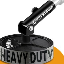 EVERSTRONG Elite Heavy Duty T-Bar Row Olympic Bars - Landmine Attachment for Barbell Workouts - Robust Steel Base for Home and Gym Fitness - Designed for 2-inch Olympic Barbell