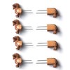 Outset Corn Holders, Dachshund Design, Set of 4 Dog Corn