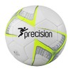 Precision Unisex-Youth Fusion Lite Football, White/Yellow, 320gms