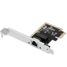 Vogzone 1Gb PCI-E NIC Network Card for Realtek8111H,10MbE/100MbE/1GbE Copper Single RJ45 Port,with Realtek RTL8111H Chip,1GbE PCI Express 1.1 X1 Ethernet Adapter Support Windows/Linux/MAC
