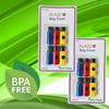 12pc BPA-Free Premium Quality ALAZCO Bag Clips - Value Set