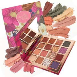 Rachel Couture Eyeshadow Palette with Natural Ingredients & Pure Pigments | Vegan & Cruelty-Free | Infused with Natural Botanical Extracts – 16 Colors - Marble Arch