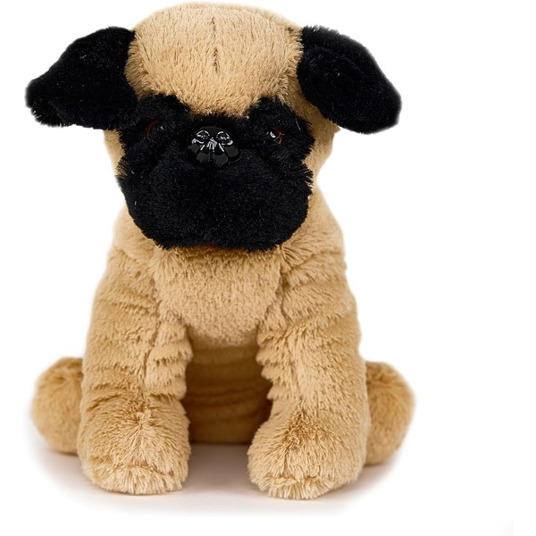 Warmies Plush Pug Microwavable Large, Weighted Heatable Plush Toy with
