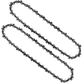 Opuladuo 2PC 10 Inch Pole Saw Chain for Harbor Freight Atlas 59209 80V, 10" Chainsaw Chains Replacement for Atlas 59209 80V Polesaw, not fit 40V Chainsaw