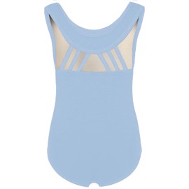 Phineein Leotardos de gimnasia de ballet sin mangas para niñas – Unitards deportivos para niños, Turquesa (Pale Turquoise), Adulto Medium