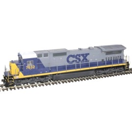 Atlas HO Scale ~ New 2025 ~ CSX ~ Dash 8-40C #7632 ~ Master DC Version ~10004172