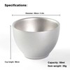 Camping Tea Cup Outdoor Portable Picnic Cookware Ti Double-Wall TeaCup