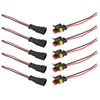 2 Pin Way Car Waterproof Electrical Connector AWG Wire Plug