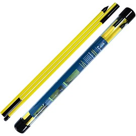 CAITON Golf Alignment Stick,48inch Alignment Training Sticks Practice,Alignment Collapsible Practice Training Equipment Improve Your Alignment and Posture When Playing Golf