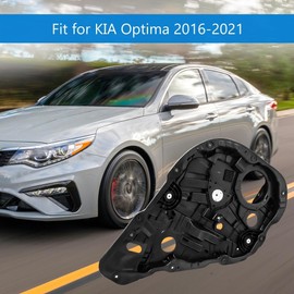 Shtuomoland 83471-D4000 Rear Left Power Window Regulator for Rear Left Driver Side Compatible with KIA Optima 2016 2017 2018 2019 2020 2021 Replacement Part 83471-D4000 Without Motor