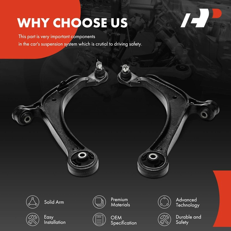 A-Premium 2 x Front Lower Control Arm, with Ball Joint