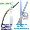 Faja Lumbar Faja LUMBOSACRA Elastica Varillas DE Aluminio Y PLASTICO