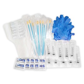 SEZONS Premium PET Supplies - AI Artificial Insemination Dog Breeding Kit - Med/Lg Breed 10 Pack