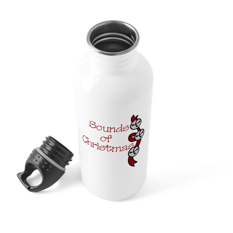 CafePress Sounds Of Christmas Stainless Water Bottle 1 1.0L (34