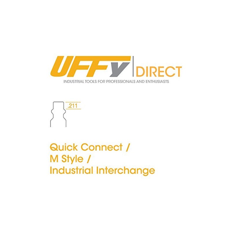 Uffy - 3/8 Hose Barb 1/4 Female Pipe Thread