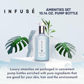 Terra Pure Infuse Conditioner, Retail Size Hotel Amenities, 10.14 oz. (Single)