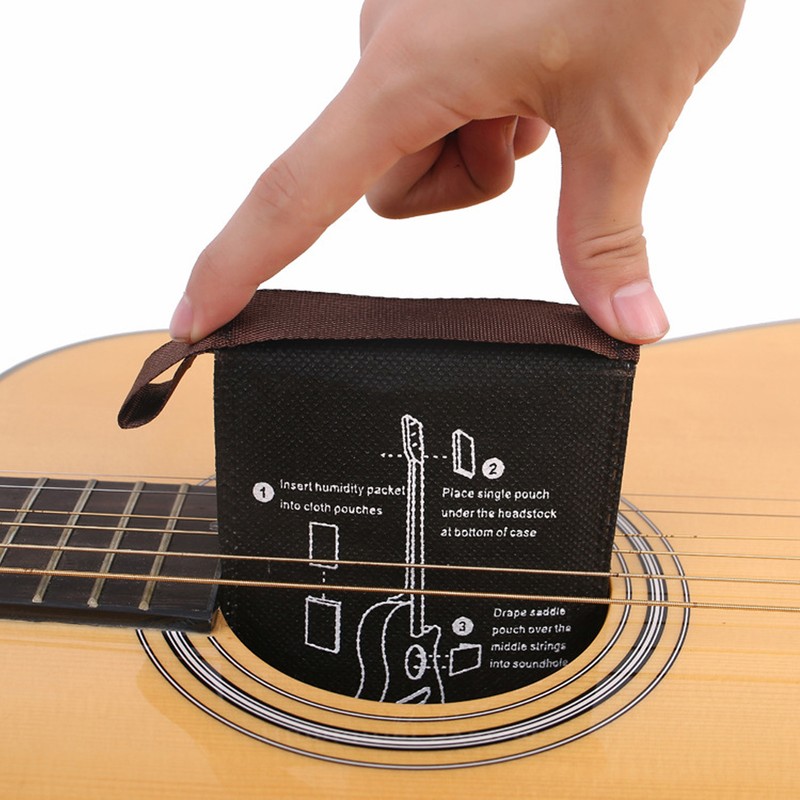 3PCS Guitar Humidifier Packs Humidity Control Bag Dual Way Humidification