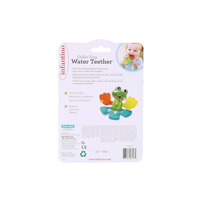 Infantino Chillin' Frog Water Teether