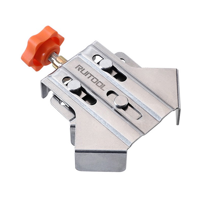 Woodworking Right Angle Clamp Carpenter Quick Positioning Clamp Stainless Steel