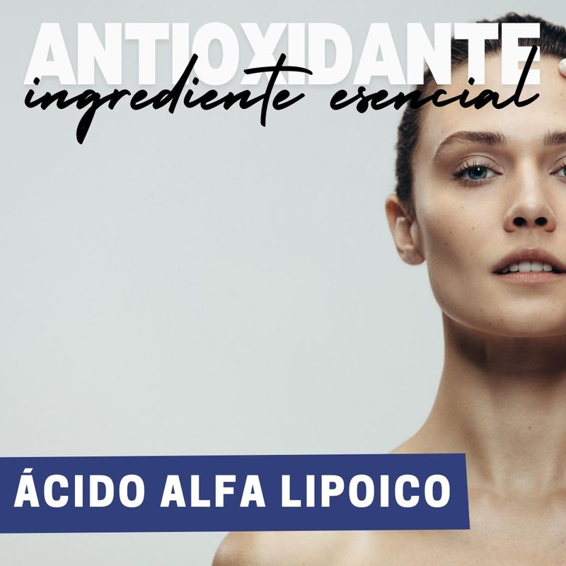 Ácido Alfa Lipoico 500mg - Ingredientes Naturales -100 Cápsulas -