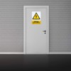 Yellow PVC Electric Sign 21 x 30 cm